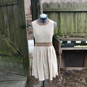Altar’d State taupe lace tank dress